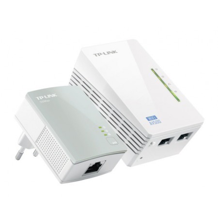TP-Link TL-WPA4220 KIT AV600 Powerline 300Mbps Wi-Fi Extender Kit