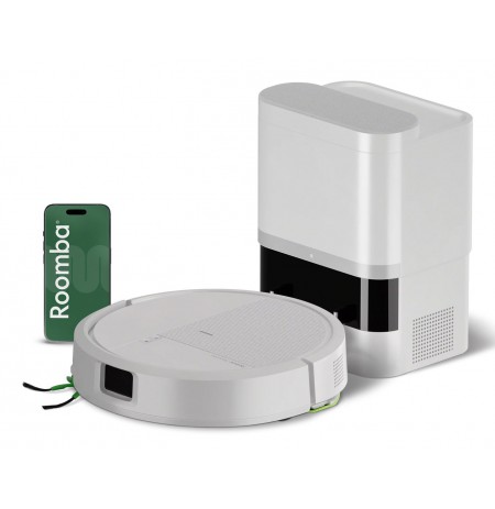 iRobot Roomba 115 Combo Robot Vacuum + Auto Empty Dock White