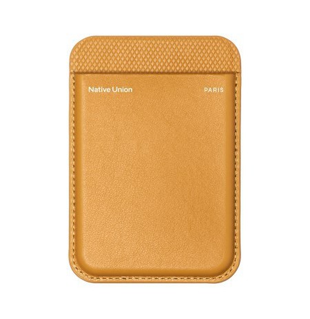 Leather wallet compatible with MagSafe