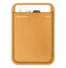 Leather wallet compatible with MagSafe