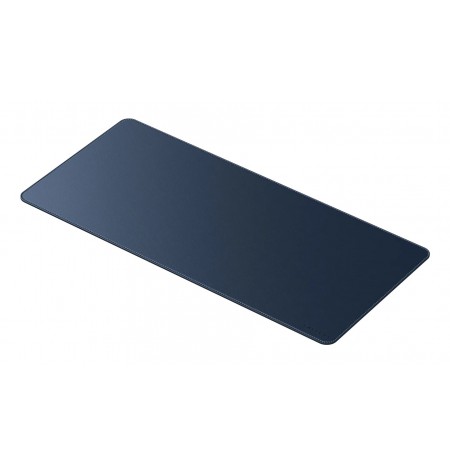 Satechi Desk Mat - vegan leather desk pad (blue)