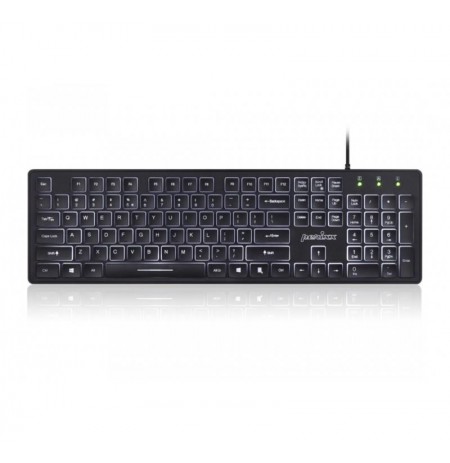 Perixx PERIBOARD-317 Wired Keyboard backlit, black