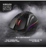 Deltaco Gaming GAM-120 mouse Right-hand RF Wireless + Bluetooth + USB Type-A Optical 4800 DPI