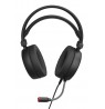 GENESIS NEON 613 G2 RGB OVER-EAR HEADPHONES WITH MICROPHONE BACKLIGHT BLACK
