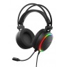 GENESIS NEON 613 G2 RGB OVER-EAR HEADPHONES WITH MICROPHONE BACKLIGHT BLACK