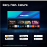 Hisense ULED MiniLED TV | 65U7SE | 65" | Smart TV | VIDAA OS | UHD | Black