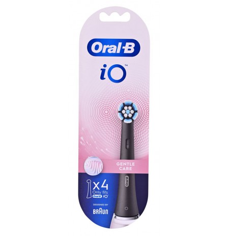 Oral-B Toothbrush replacement iO Gentle Care Heads For adults Number of brush heads included 4 Number of teeth brushing modes