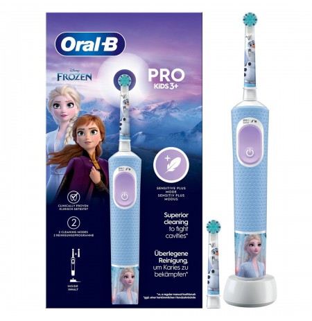 Oral-B Pro Kids Child Rotating-oscillating toothbrush Light Blue