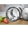 GEFU FLEXICUT shaped food cutter Black, Grey, Transparent Plastic, Stainless steel