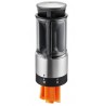 GEFU FLEXICUT shaped food cutter Black, Grey, Transparent Plastic, Stainless steel