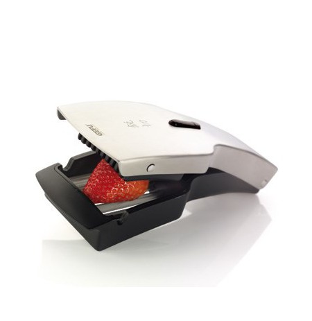 GEFU Tari slicer Manual Black, White Plastic, Stainless steel
