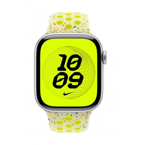 Apple MXU63ZM/A smart wearable accessory Band Yellow Fluoroelastomer