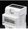 Qoltec 50980 Three-phase electronic meter with reset | DIN rail energy consumption meter | 400V | 100A | LCD | LED | 4P