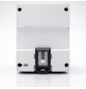 Qoltec 50980 Three-phase electronic meter with reset | DIN rail energy consumption meter | 400V | 100A | LCD | LED | 4P