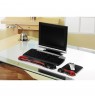 Kensington Duo Gel Mouse Pad Wrist Rest — Red