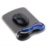 Kensington Duo Gel Mouse Pad with Integrated Wrist Support - Blue/Smoke