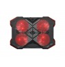 GENESIS Oxid 260 laptop cooling pad 43.9 cm (17.3") 1010 RPM Black, Red