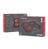 GENESIS Oxid 260 laptop cooling pad 43.9 cm (17.3") 1010 RPM Black, Red