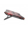 GENESIS Oxid 260 laptop cooling pad 43.9 cm (17.3") 1010 RPM Black, Red
