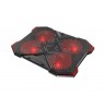 GENESIS Oxid 260 laptop cooling pad 43.9 cm (17.3") 1010 RPM Black, Red