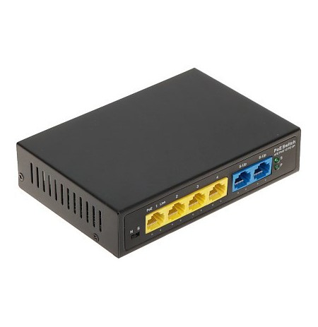 POE Switch GTX-A1-06-42-V2, 4-port