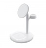 Green Cell MSST-GC-3IN1-W mobile device charger Headphones, Headset, Smartphone, Smartwatch White Wireless charging Auto