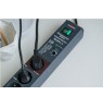 Brennenstuhl 1159490966 power extension 3 m 6 AC outlet(s) Indoor Anthracite