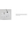 Wall-mounted speaker Avtek WS 510