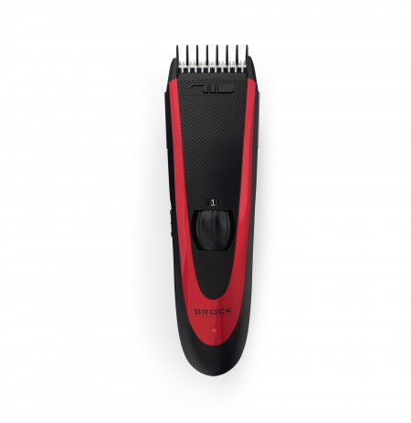 Brock BHC 2001 Hair Clipper, Black/Red