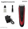 Brock BHC 2001 Hair Clipper, Black/Red