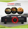 Brock EP 100 BK Single Ring Electric Hob 1500W, Black
