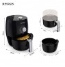 Brock AFM 3501 BK Air Fryer 3,5L 1300-1500W, Black
