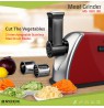 Brock MG 1601 RD Meat Grinder 1400W, Red/Steel