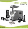 Brock MG 1601 SS Meat Grinder 1400W, Red/Steel