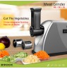 Brock MG 1601 SS Meat Grinder 1400W, Red/Steel