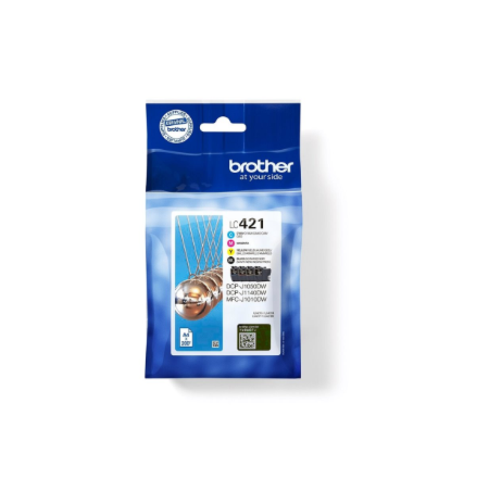 Brother LC421VAL Ink Cartridge Multipack | Brother
