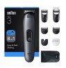 Braun AIO3540 hair trimmers/clipper Black, Grey 14 Nickel-Metal Hydride (NiMH)