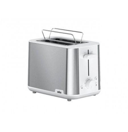 Toster Braun HT 1510 8 2 slice(s) 900 W Stainless steel, White