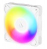 ARCTIC Freezer P12 Pro Reverse A-RGB (White) - 3 Pack - 120 mm A-RGB PWM Fan with Cable Splitter