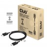 CLUB3D DisplayPort 2.1 Bi-Directional VESA DP80 Certified Cable 4K240Hz, 8K60Hz or 10K30Hz M/M 1.2m/3.94ft
