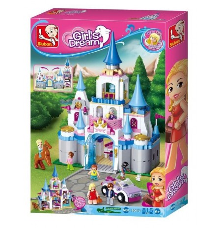 BLOCKS SLUBAN GIRLS DREAM CASTLE 815 PC