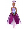 Barbie Petal Pop Scented Fashion Doll with Purple Dress, Reveal Accessories like Bunny & More