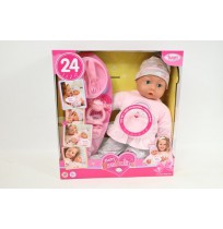 BAYER Baby doll with sounds+accessories 94624AA 46246