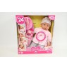 BAYER Baby doll with sounds+accessories 94624AA 46246