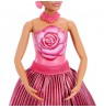 Barbie Petal Pop Scented Fashion Doll with Rose Dress, Reveal Accessories like Bunny & More