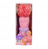 Barbie Petal Pop Scented Fashion Doll with Rose Dress, Reveal Accessories like Bunny & More