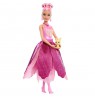Barbie Petal Pop Scented Fashion Doll with Pink Tulip Dress, Reveal Accessories like Bunny & More