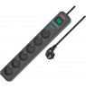Brennenstuhl 1159710515 power extension 5 m 6 AC outlet(s) Indoor Anthracite