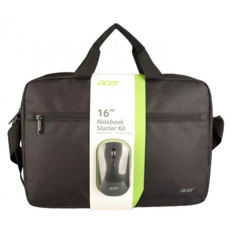 Acer GP.ACC11.03V laptop case 40.6 cm (16") Briefcase Black