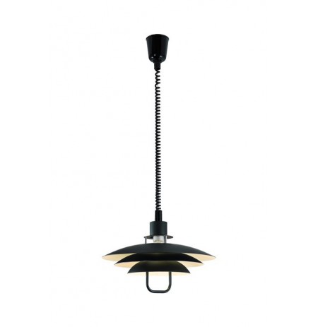 PENDANT LIGHT ISLE E27 BLACK